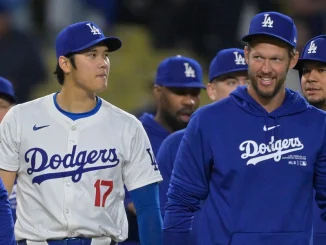 ドジャース 大谷とカーショウ